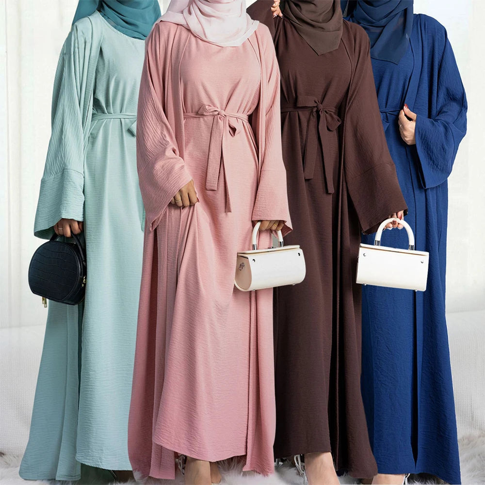 Luxury 2-Piece Dubai Abaya Set