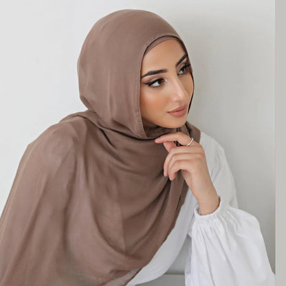 Premium Modal Silk-Touch Maxi Hijab