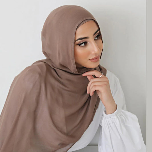 Premium Modal Silk-Touch Maxi Hijab