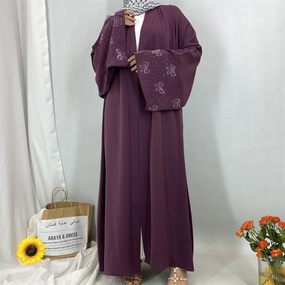 Luxury Butterfly Sleeve Abaya