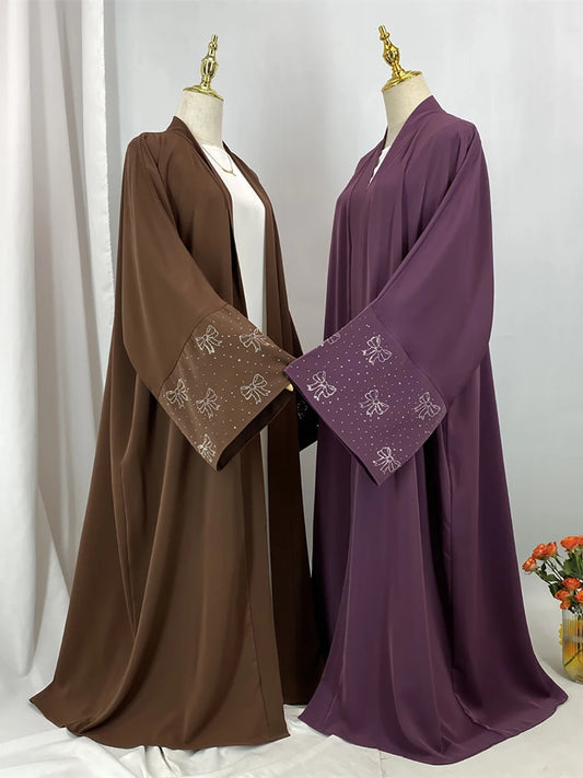 Luxury Butterfly Sleeve Abaya
