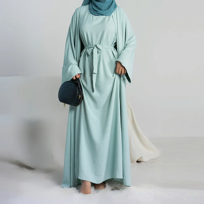Luxury 2-Piece Dubai Abaya Set