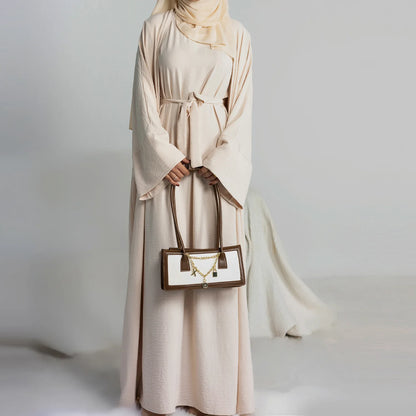 Luxury 2-Piece Dubai Abaya Set