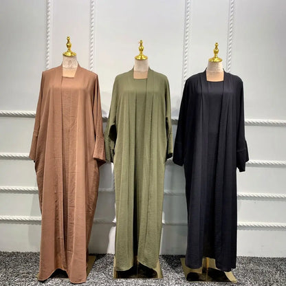 Luxury 2-Piece Dubai Abaya Set