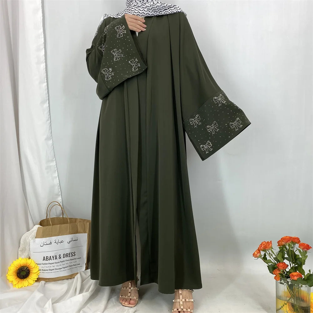 Luxury Butterfly Sleeve Abaya