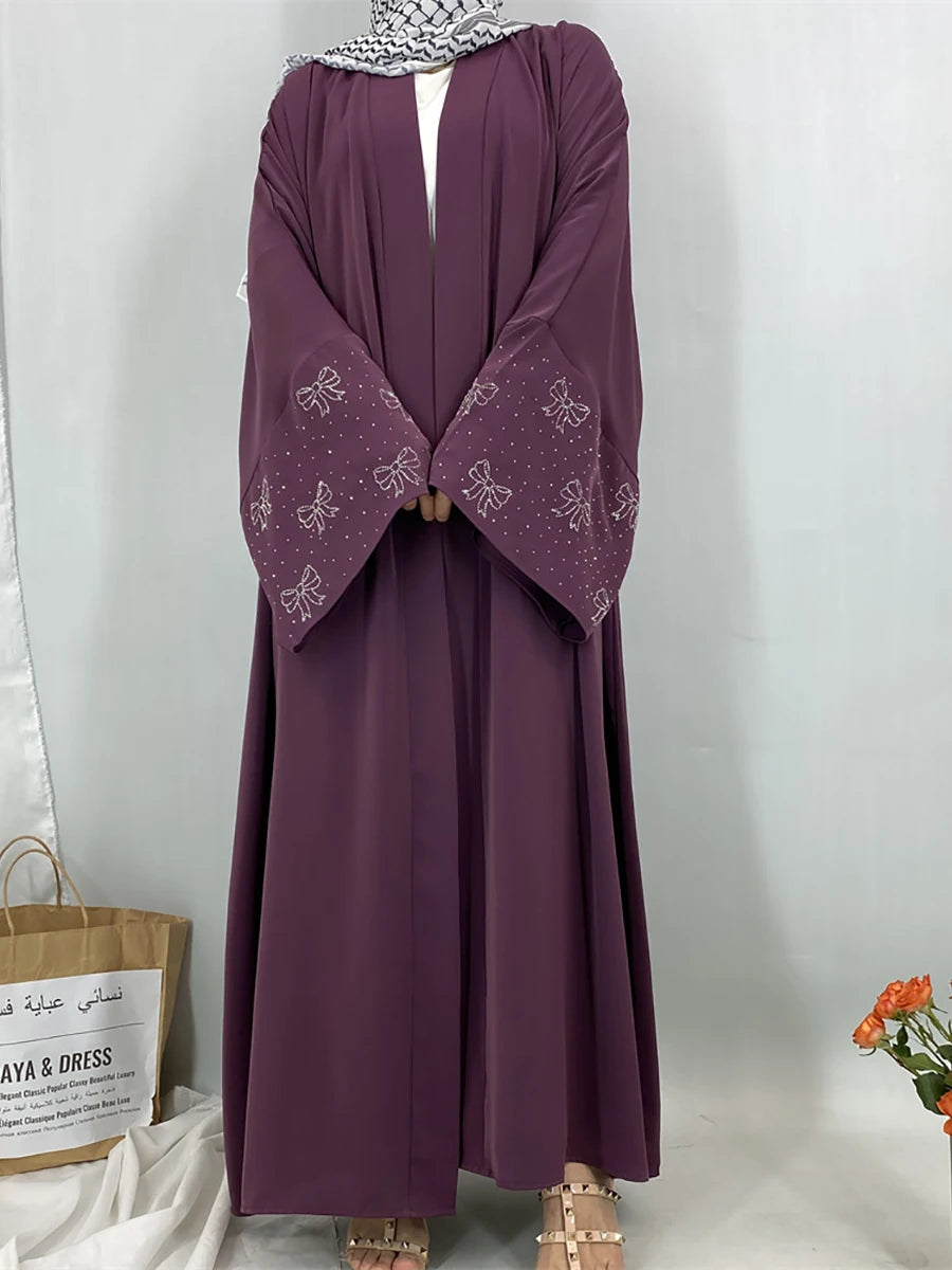 Luxury Butterfly Sleeve Abaya