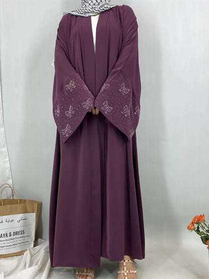 Luxury Butterfly Sleeve Abaya