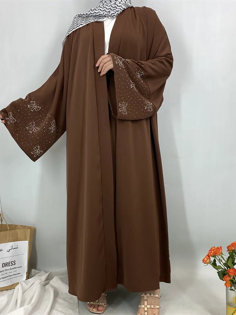 Luxury Butterfly Sleeve Abaya