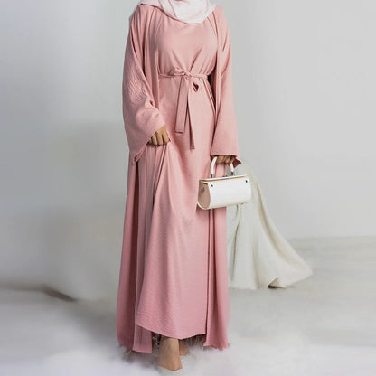 Luxury 2-Piece Dubai Abaya Set