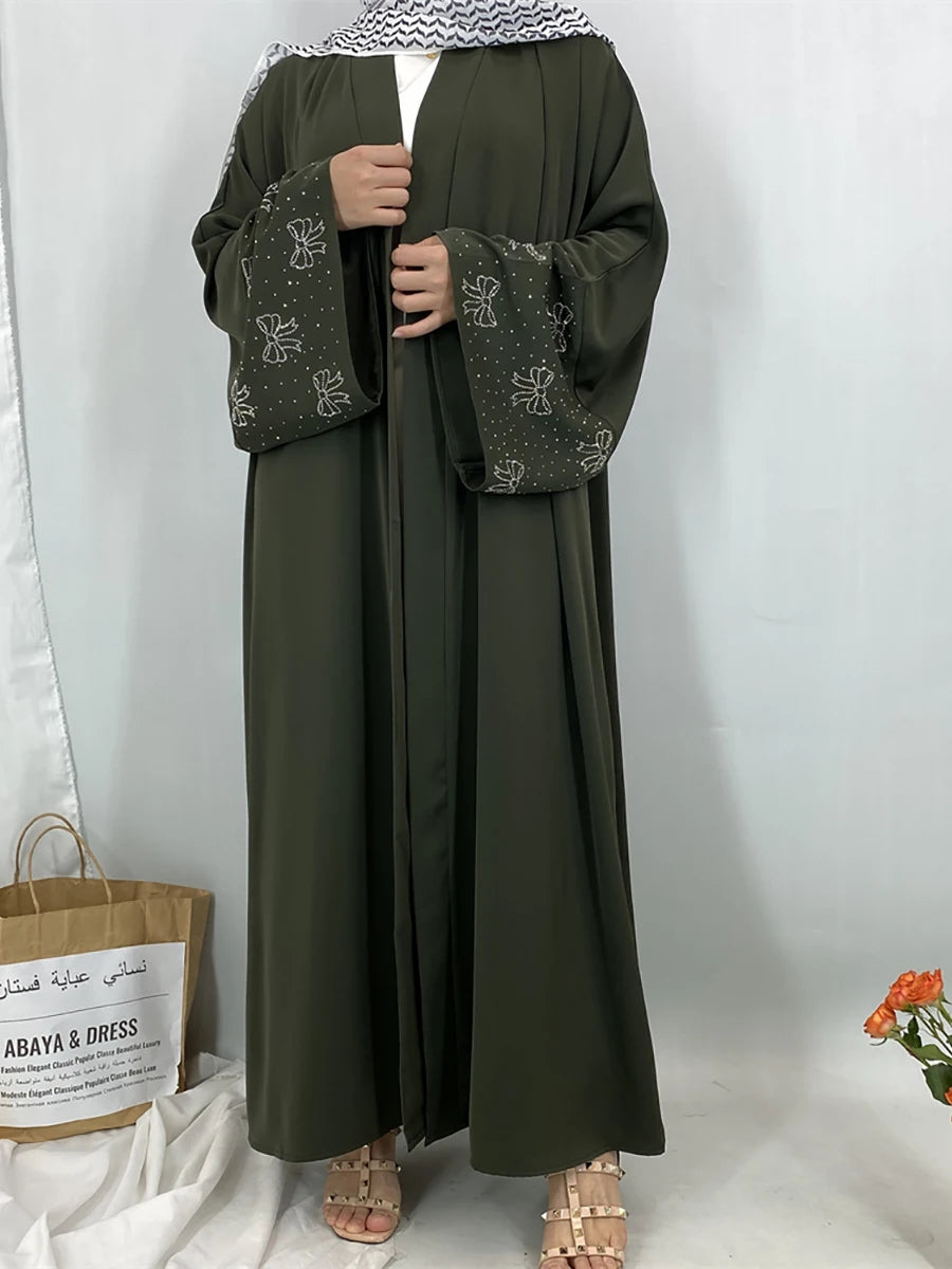 Luxury Butterfly Sleeve Abaya