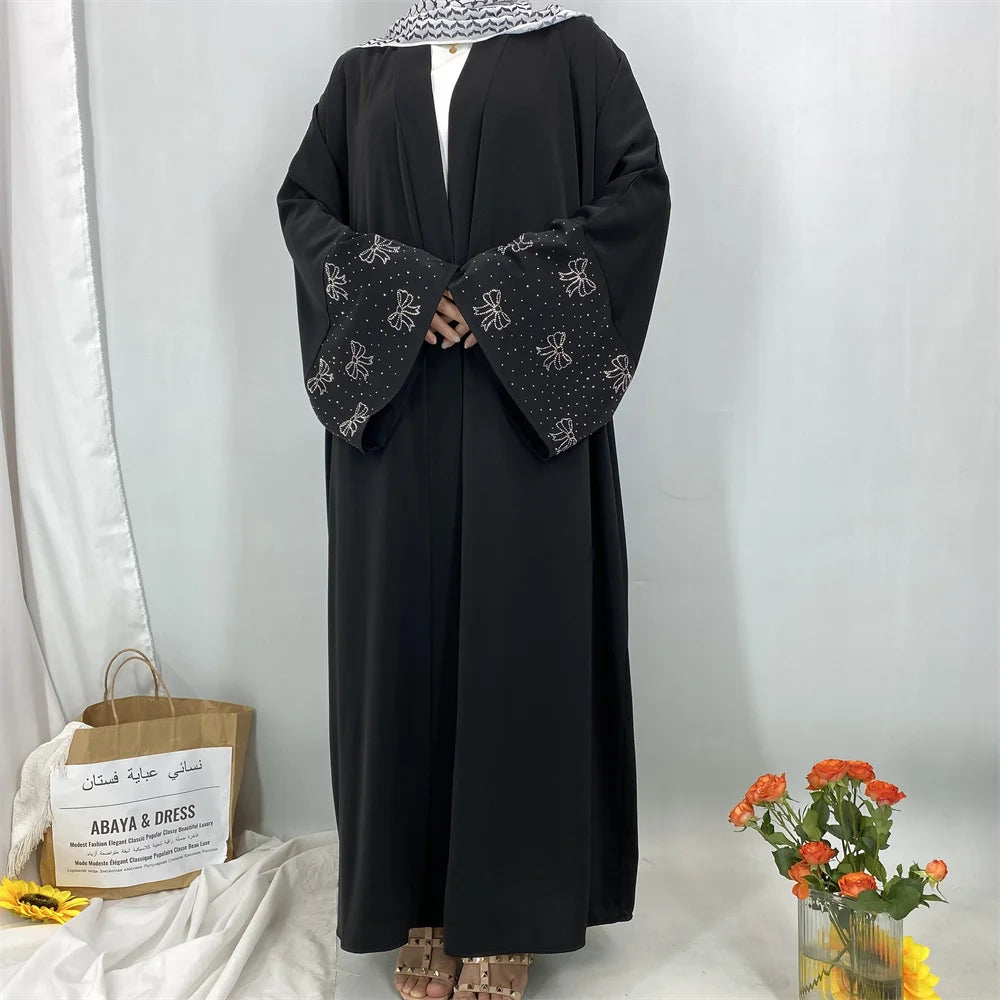 Luxury Butterfly Sleeve Abaya